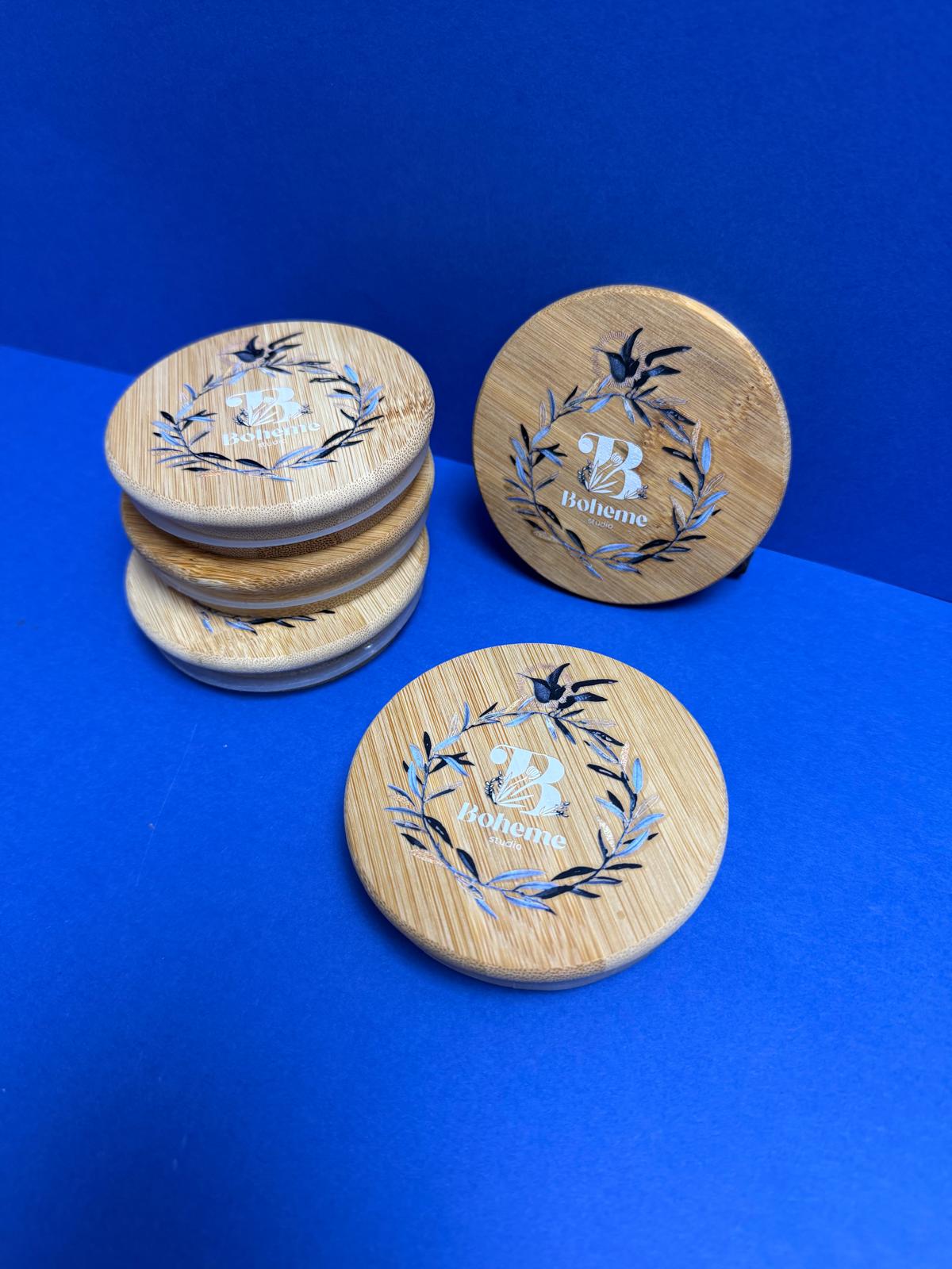 Gravură laser bambus