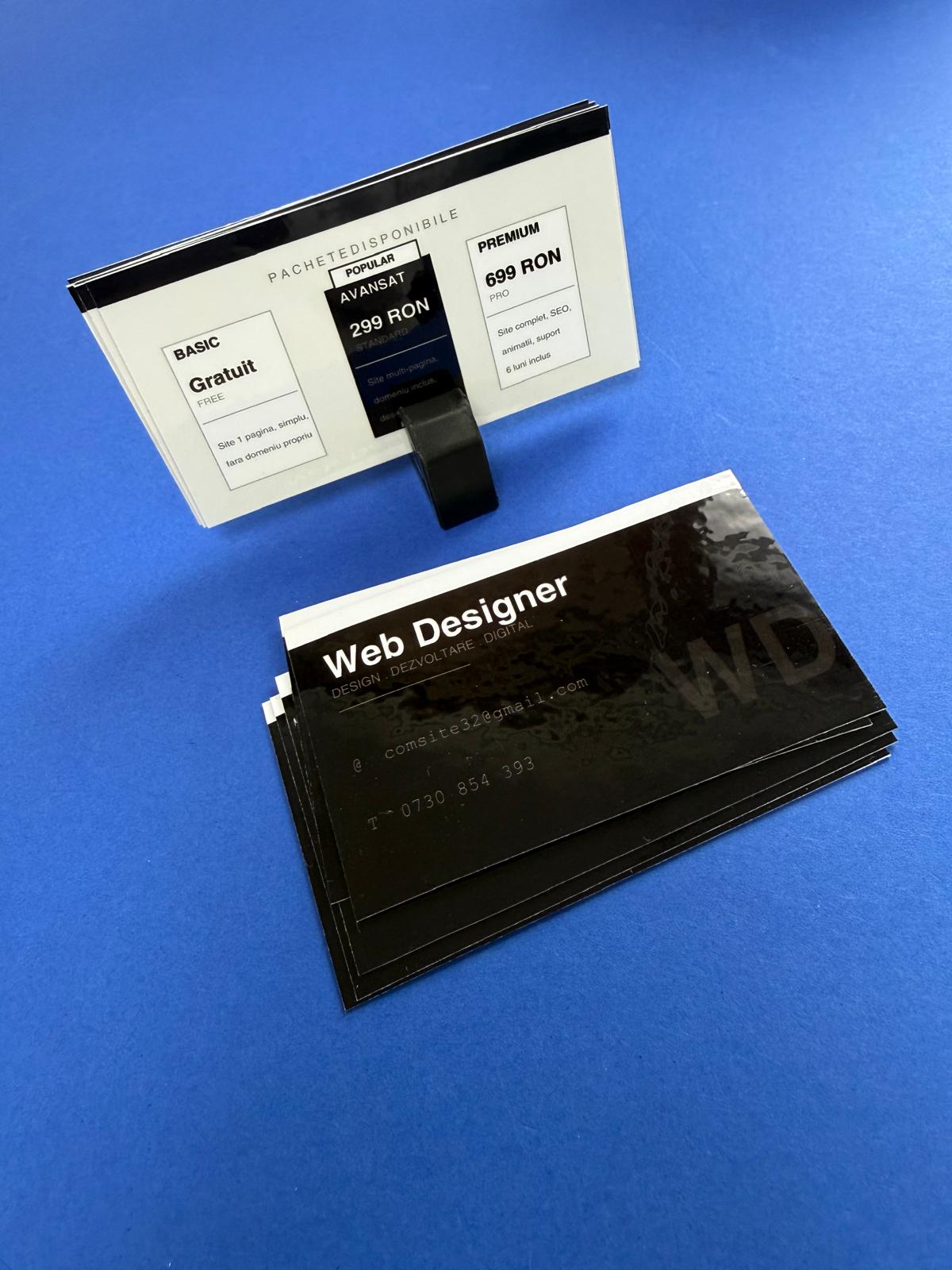 Cărți de vizită premium